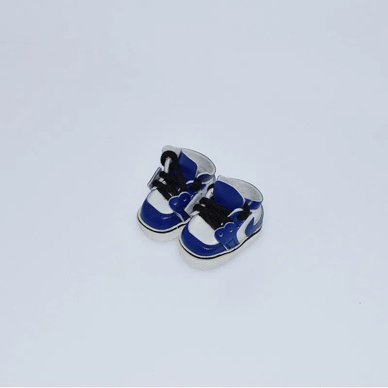 17cm doll keychain replacement shoes in various colours and styles with 3.5cm to 3.8cm heel heights
