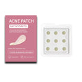 Box of 9 acne patches for desalting pimple and closed mouth acne treatment