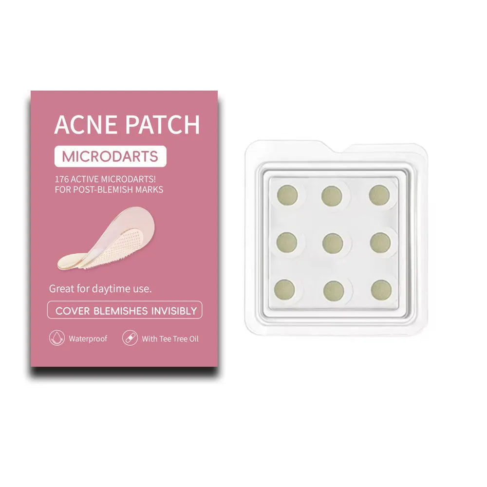 Box of 9 acne patches for desalting pimple and closed mouth acne treatment