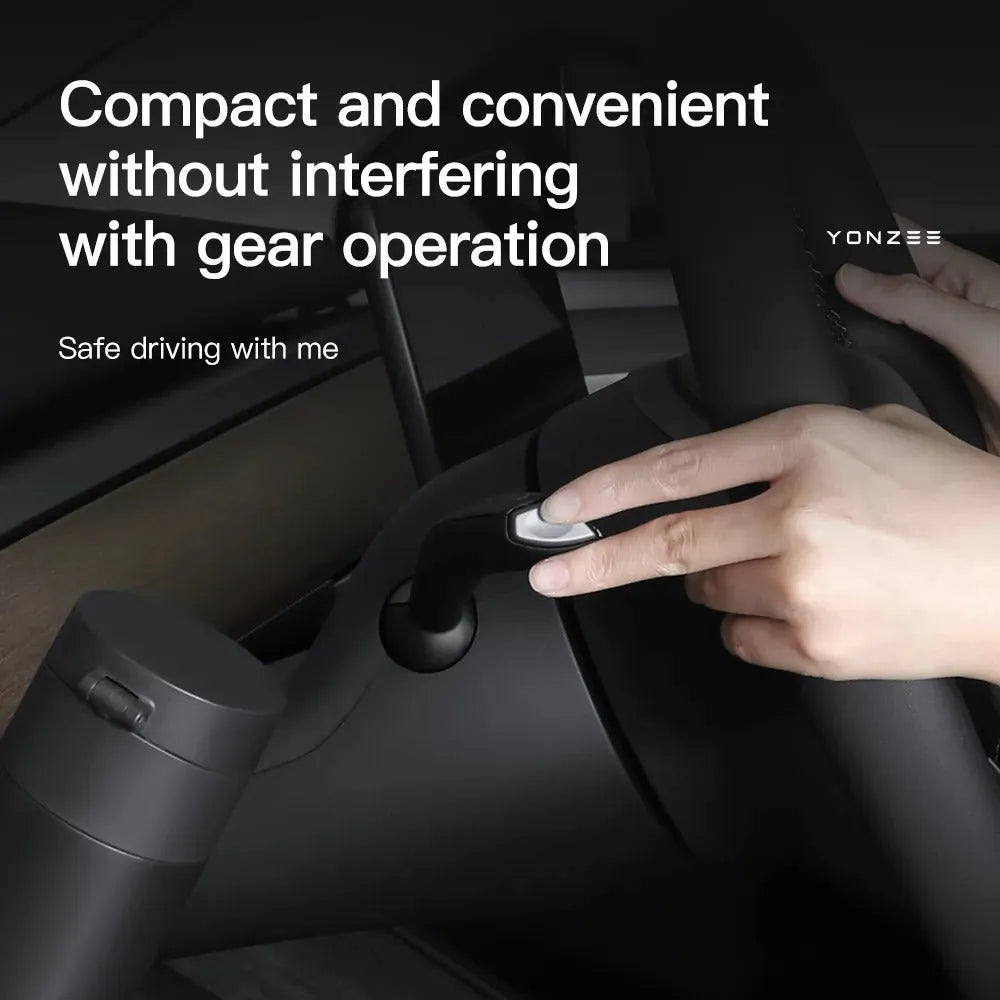 Tesla Model 3 and Model Y dashboard water cup holder for left-hand drive vehicles
