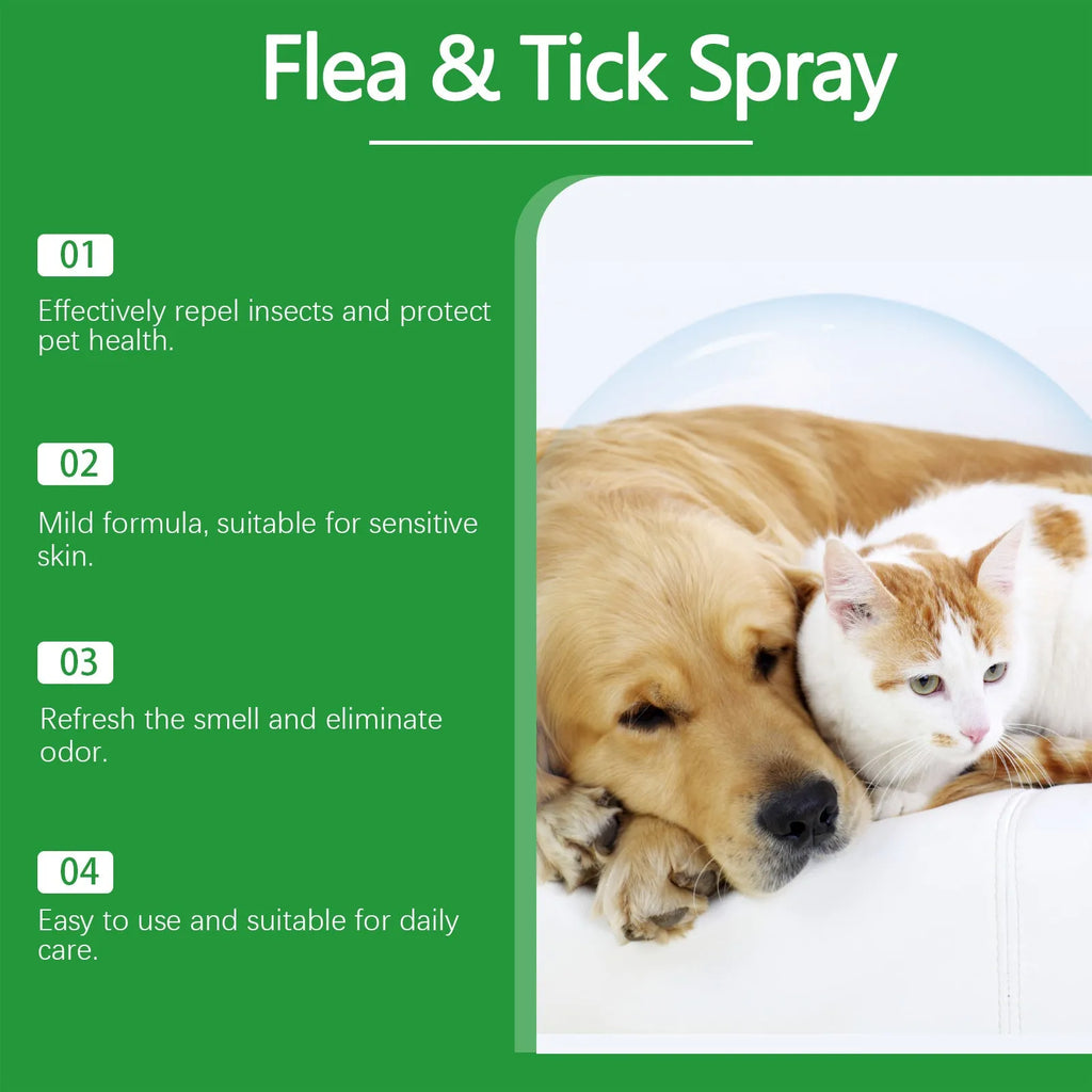 100ml dog insect repellent spray bottle for daily gentle cleaning and coat care