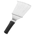 Stainless steel dematting brush rake comb for grooming horses, dogs and livestock