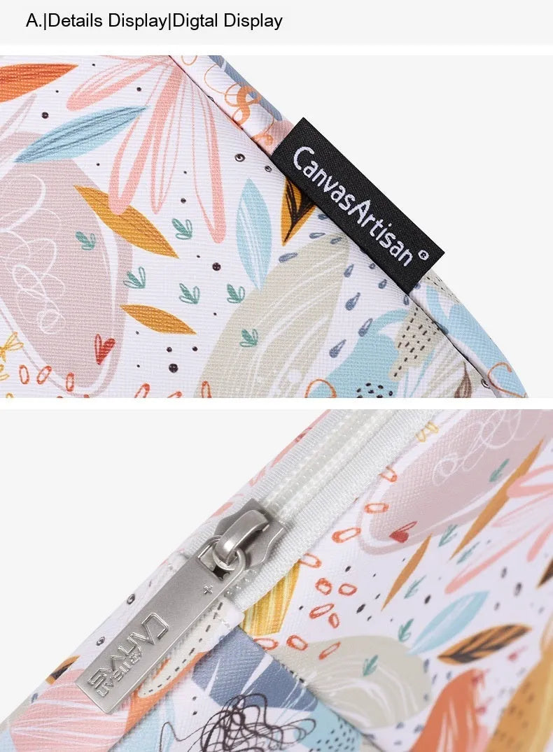 White waterproof laptop inner bag made from PU leather for 11 to 15 inch computers
