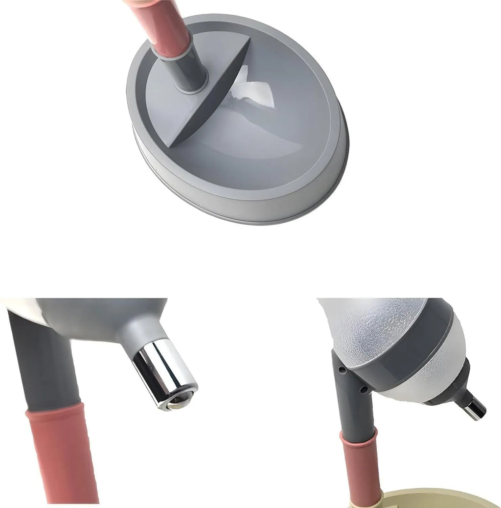 Green height-adjustable standing water dispenser for cats and dogs on a wooden floor.