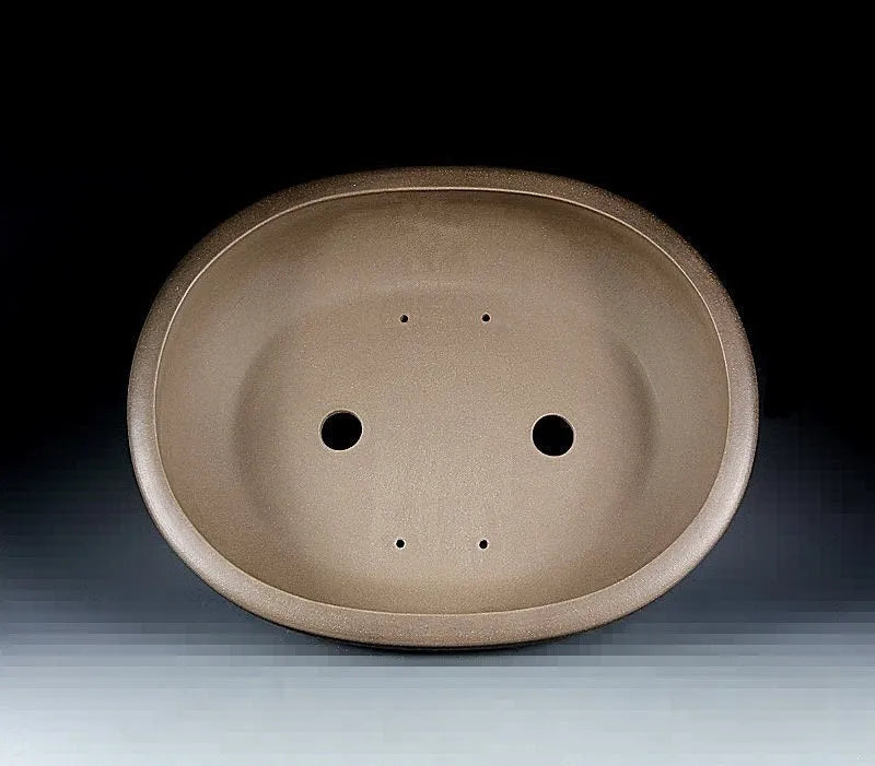 Handmade oval purple sand flowerpot classical planter 50cm length