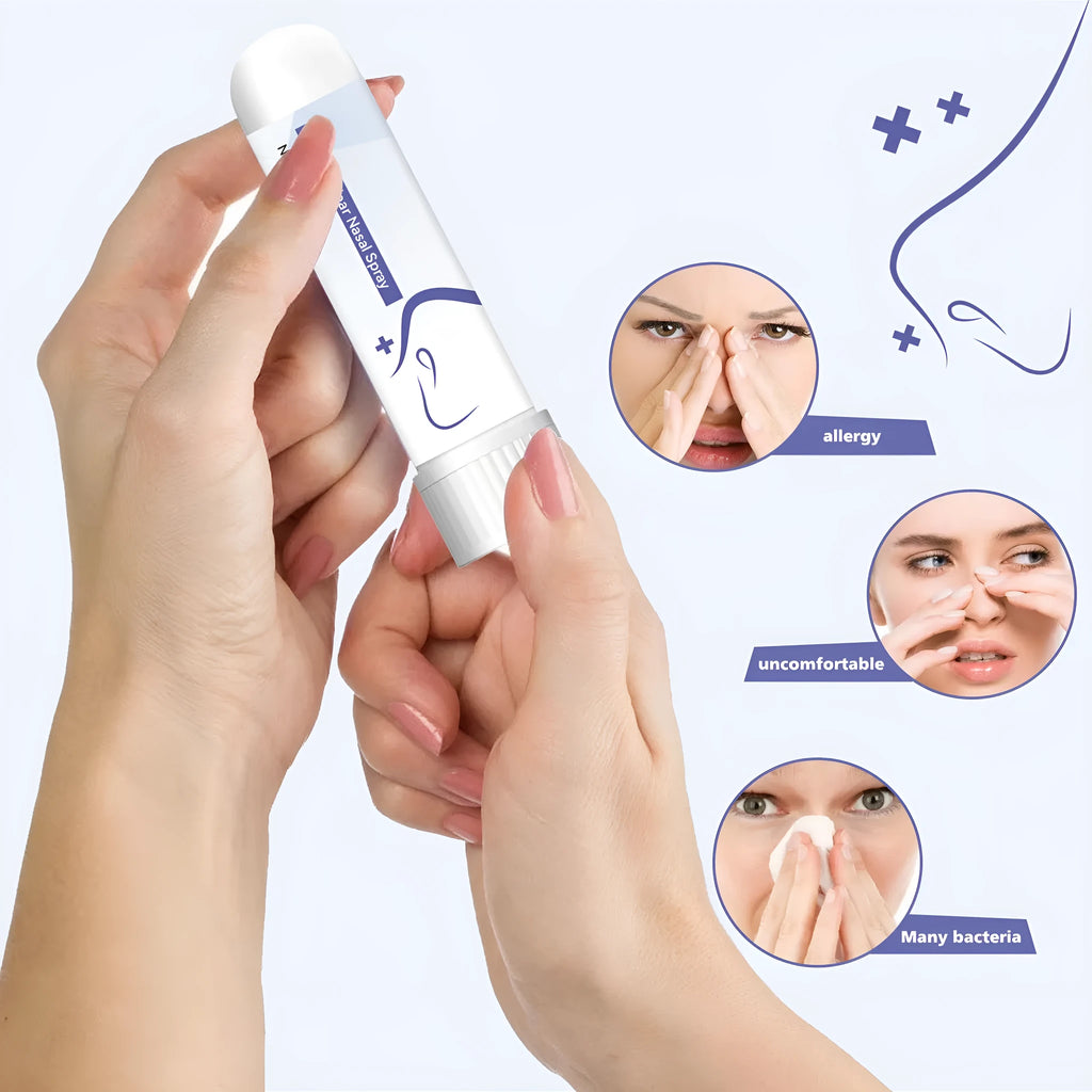 Family nasal suction plunger device with removable nozzle for congestion relief