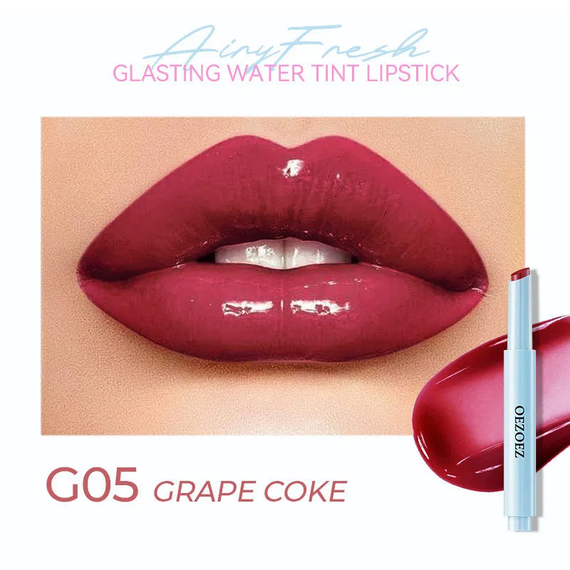 Waterproof moisturising lipstick in six colour variants Z0033-G01 to Z0033-G06, 1.8g net content.