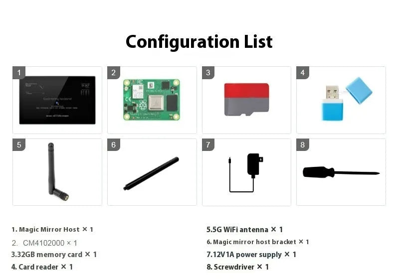 13.3 inch integrated computer voice assistant with CM4 main control and touch display screen