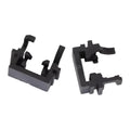 Black plastic LED headlight conversion holder for Ford Focus Mondeo Fiesta vehicles