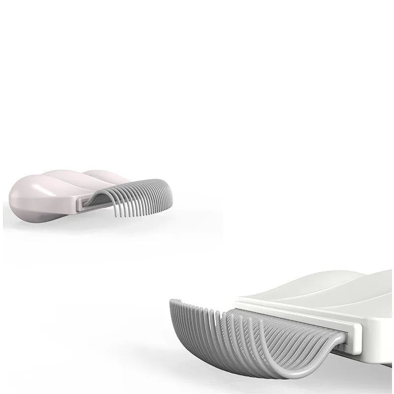 Paw Soft Deshedding Brush in blue, pink or white for cat dog bunny grooming
