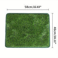 Washable artificial grass dog and cat toilet training mat shown in three sizes.