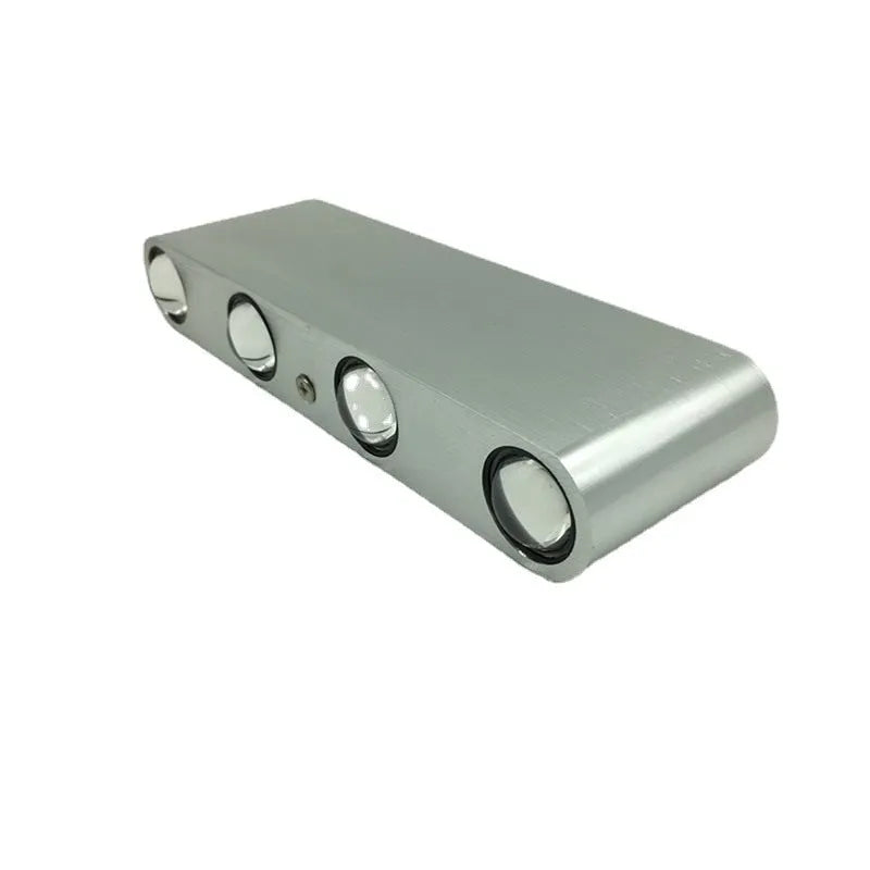 Modern aluminium LED corridor and TV background lighting strip with compact dimensions