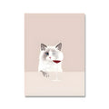 40x60cm modern simplicity style decorative canvas painting core with white border for wall mounting.