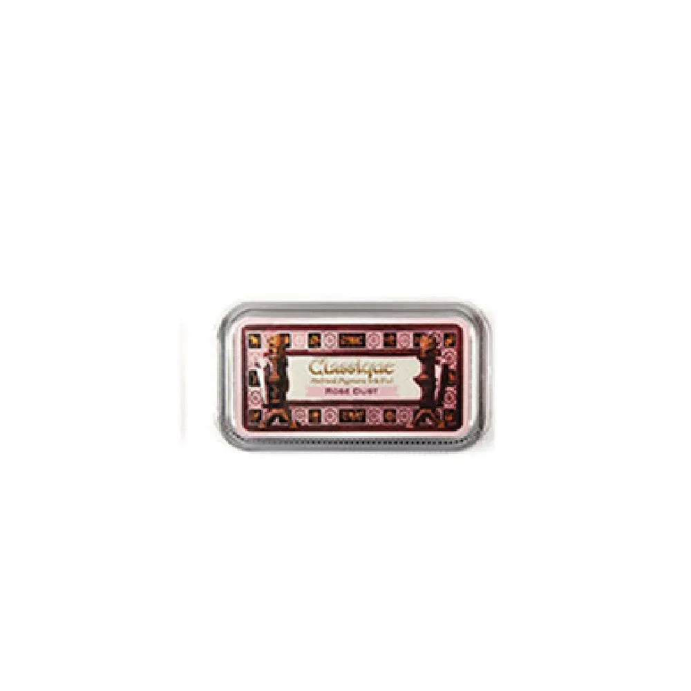 Rectangular notebook stamp pad with oily ink in five colour options for DIY crafts