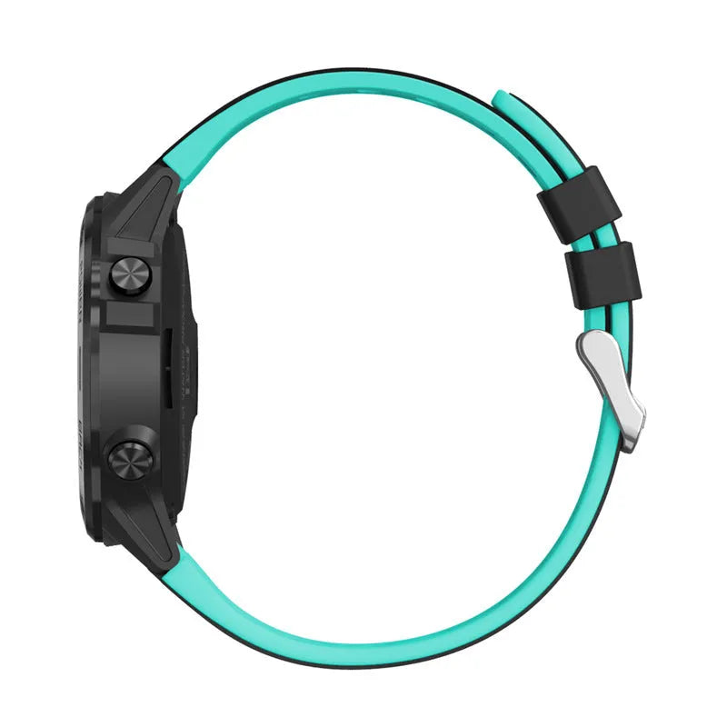 Sports smart watch with 1.3-inch touchscreen and silicone strap in multiple colours