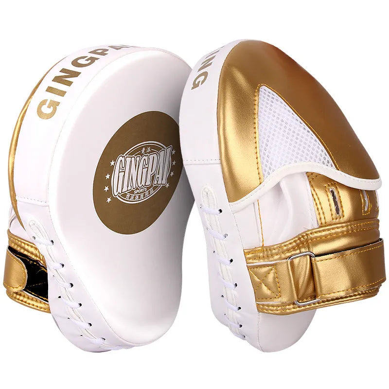 Vertical gold PU Sanda baffle target for home boxing and kickboxing training