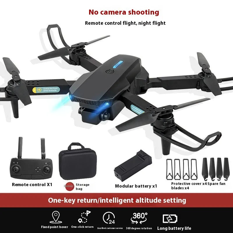 S138 folding drone with obstacle avoidance sensors and dual cameras for aerial photography