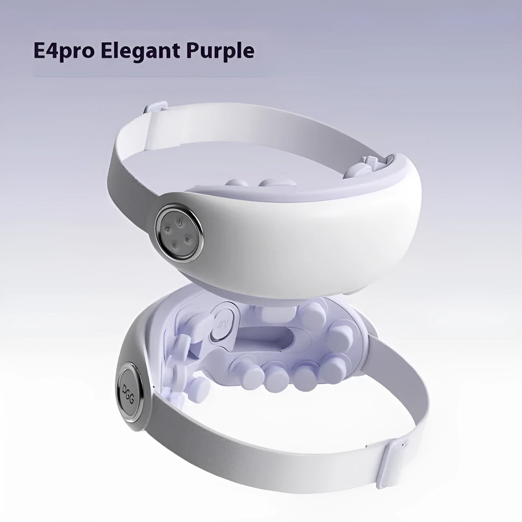 Steam Smart Bluetooth eye hot compress massager in purplish grey, green or ink grey colour