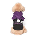Black and orange Halloween pumpkin dog sweater and shawl set for dogs