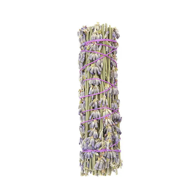 4-inch natural dried flower aromatherapy stick with lavender fragrance