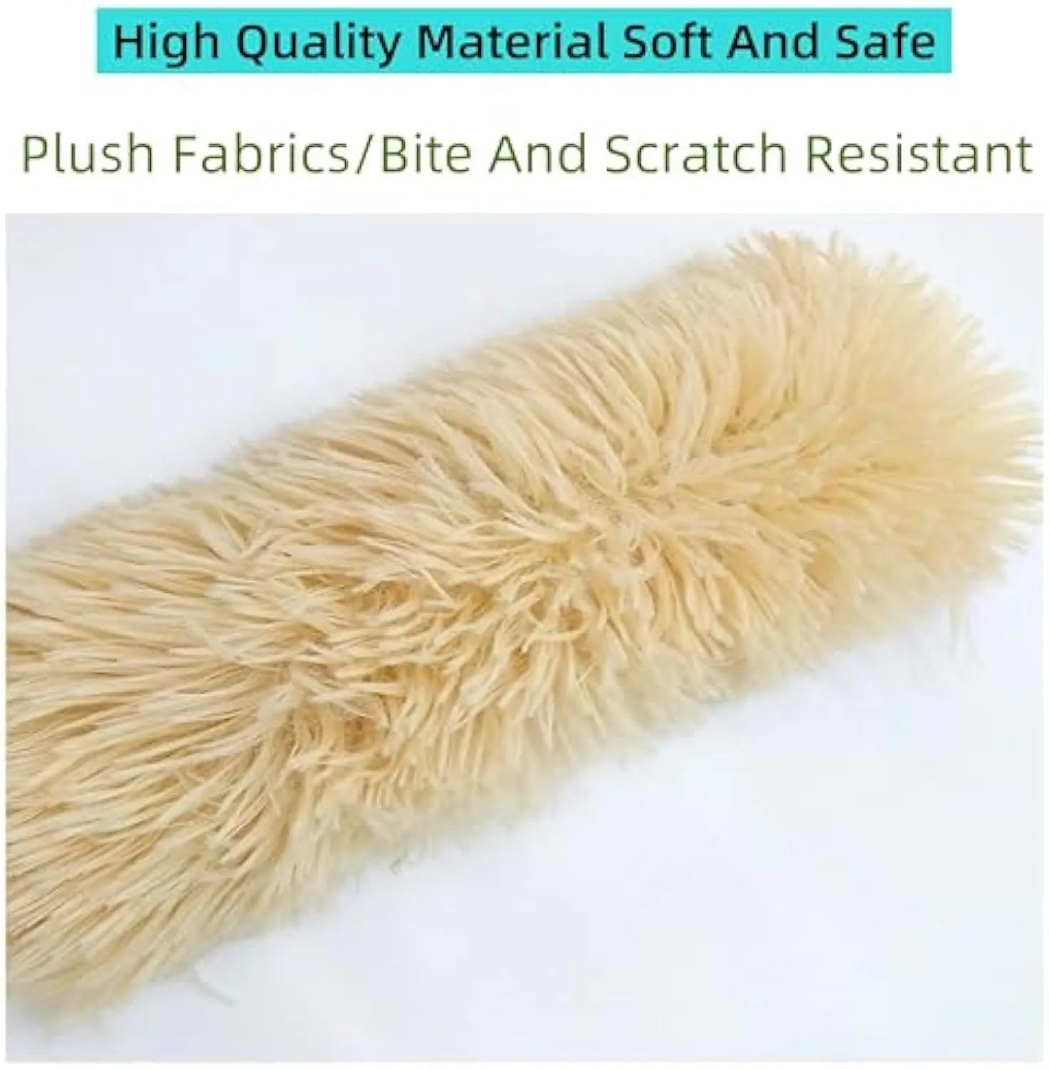 Soft plush cat pillow toy with crinkle sound and natural catnip filling for indoor cats