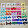 Pastel coloured hair clips for babies with fully lined no-slip design in 20-40 colour options