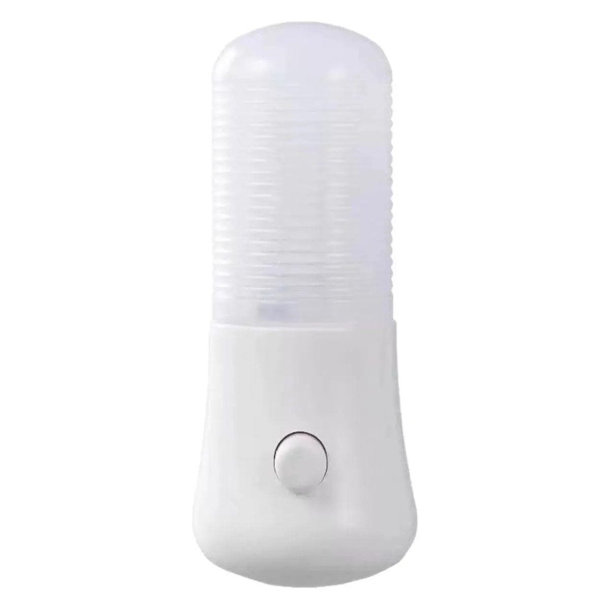 Minimalist white cube plug-in night light with American plug and light colour switch