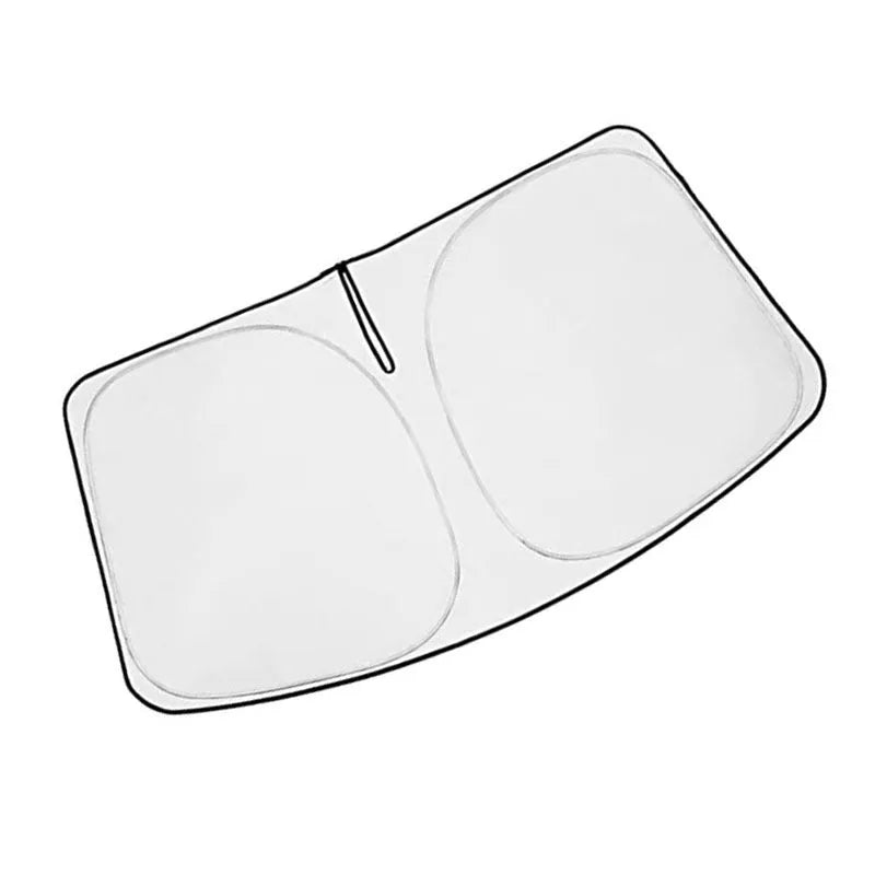 Silver car windshield sunshade for Toyota NOAH XOVY 90 series vehicles with two size options