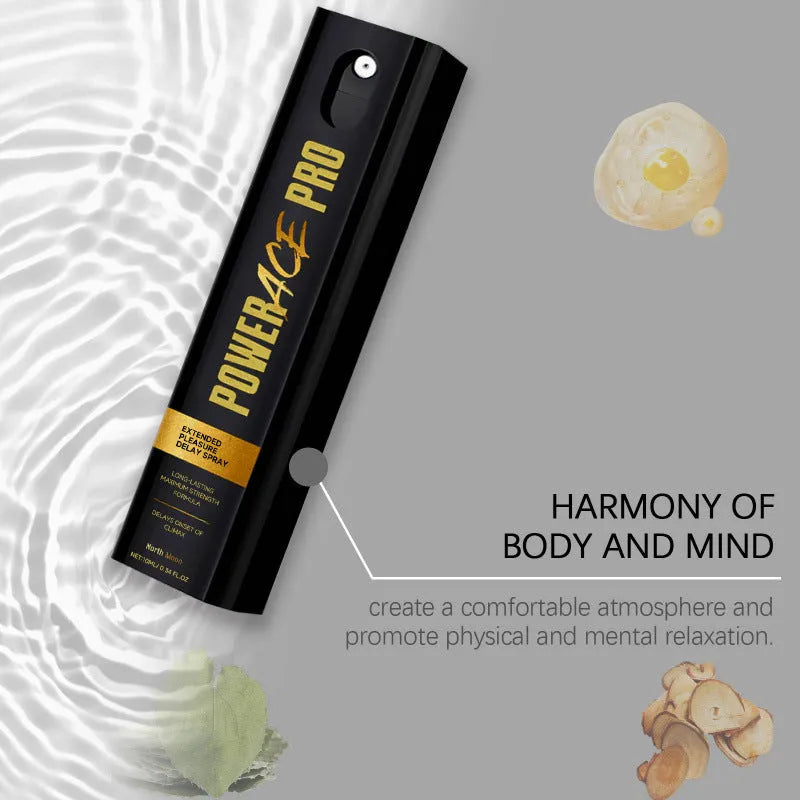 Men's body moisturising spray bottle, 10ML capacity, 2.6cm by 2.6cm by 9.3cm.