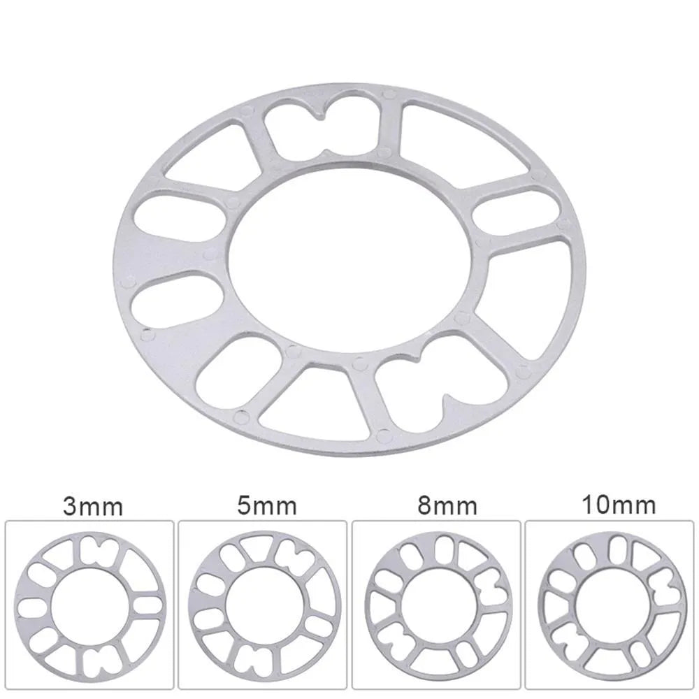 Automotive wheel hub widening gasket spacer in 3mm 5mm 8mm 10mm thickness options