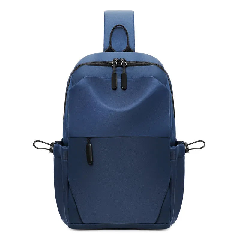 Men's waterproof chest bag in three colours with adjustable shoulder strap