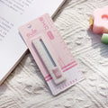 Small 7.2cm plastic blade art knife in five colour options for cutting packages and paper