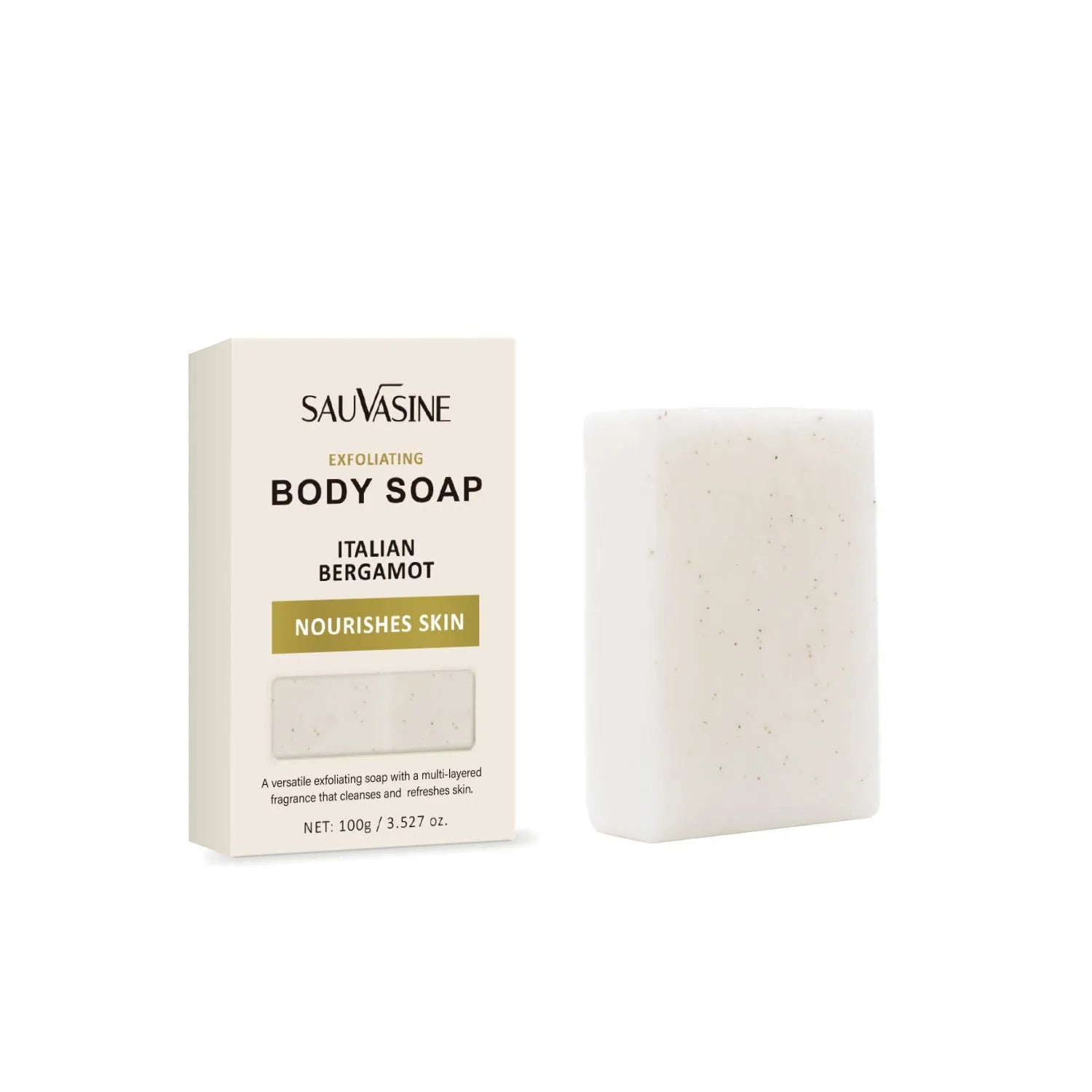SWX-A386 exfoliating moisturising bath soap bar for adult skin care