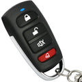 Clone remote control key 433MHz garage door access control 65x35.8x16mm ABCD button