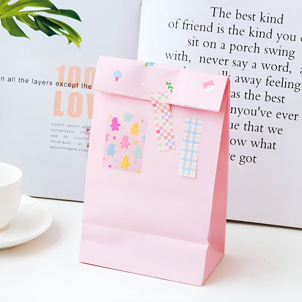 PVC index stickers in various colours and styles for notebook organisation