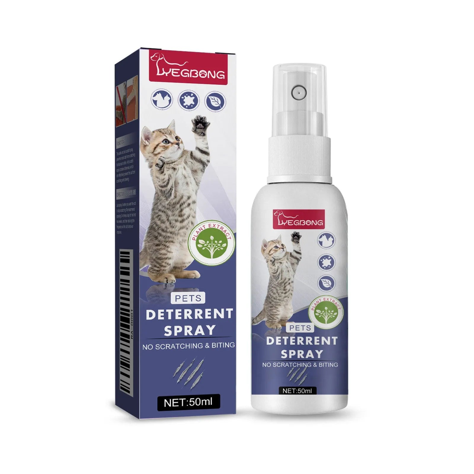 50ml pet training spray deterrent bottle for dogs and cats scratching furniture