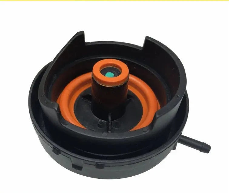 Black BMW exhaust valve automotive part with model number 11127552281