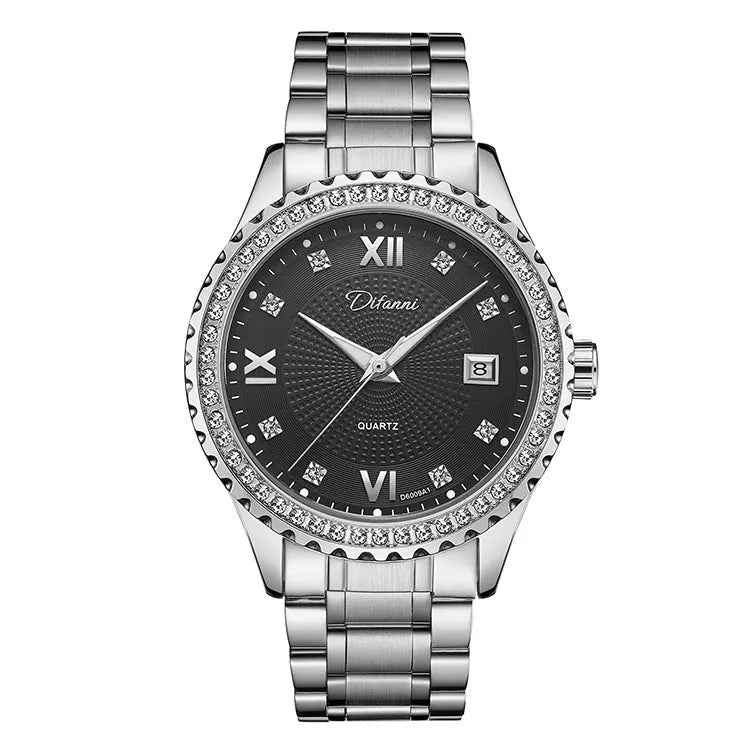 Fashionmonger automatic mechanical watch for men with luminous hands and waterproof construction