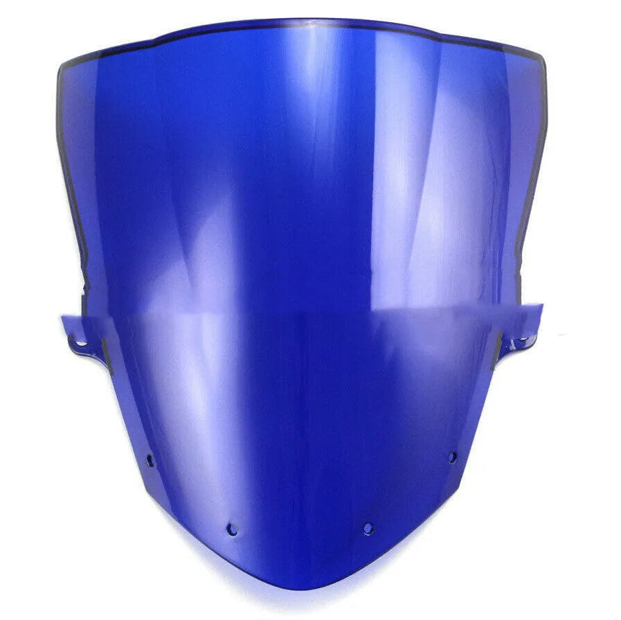 Blue and brown tint motorcycle windscreen for Kawasaki ZX-6R and ZX-10R sportbikes