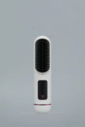 Portable charging negative ion straight hair comb in blue, grey or white colours