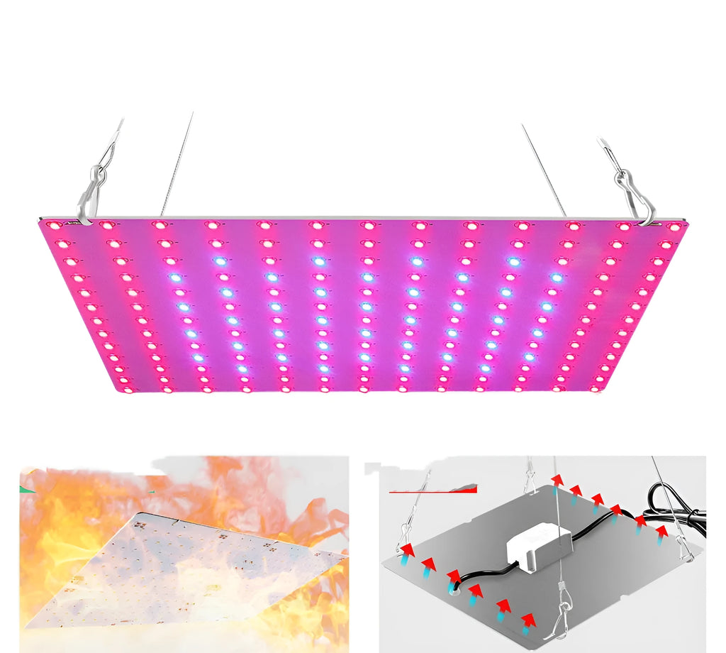 D-section bare board LED plant light with aluminum housing for indoor fruit and vegetable growing
