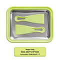 Children's handheld DIY fried yogurt machine in green, pink, white, or rose red with aluminium gasket.