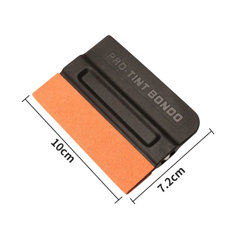 Car colour changing film scraper tool with magnet backing for vinyl removal
