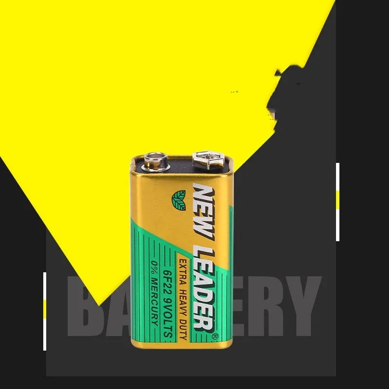Xinlida 9V alkaline block battery for walkie-talkies and wireless microphones