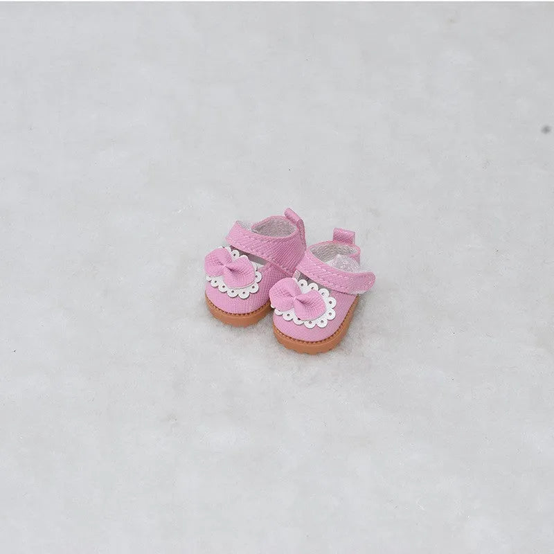 17cm doll keychain replacement shoes in various colours and styles with 3.5cm to 3.8cm heel heights