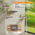 Space capsule suspended chamfer wall-mounted cat climbing frame with sisal scratching posts