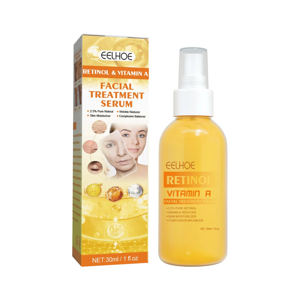 30ml retinol anti-wrinkle essence spray in box packaging