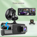 WiFi-enabled driving recorder with 2.0 inch screen showing reversing image display