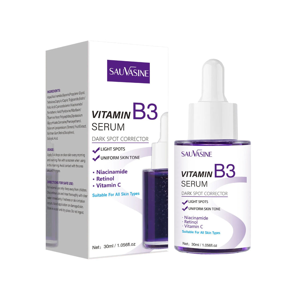 30ml Vitamin B3 nourishing moisturising firming facial essence bottle for general skin types