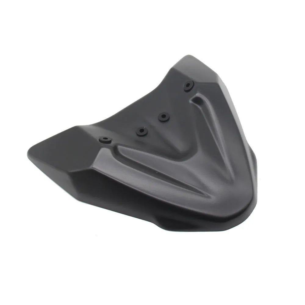 Black ABS plastic fixed wind front wing for KTM Adventure motorcycles